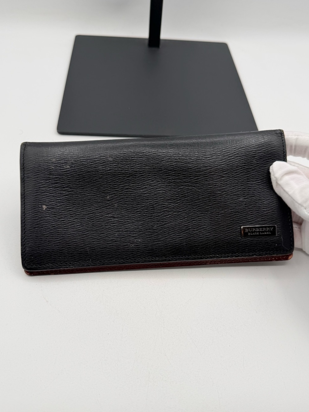 Burberry Long Leather bi fold Wallet